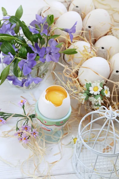 Easter Egg Bouquet Flowers — Stock Photo, Image