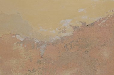 Duvar yüzeyinde boya ve sıva soyma