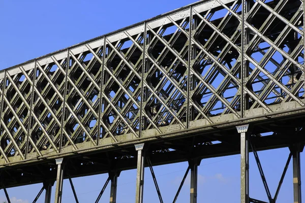 Výstavba Starého Mostu Oceli — Stock fotografie