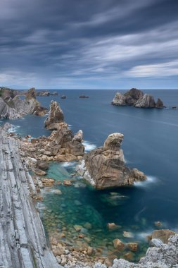 Liencres, Cantabria 'daki Urros manzarası