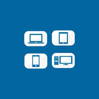 aygıtlar grafik ögesi Illustration şablon tasarımı