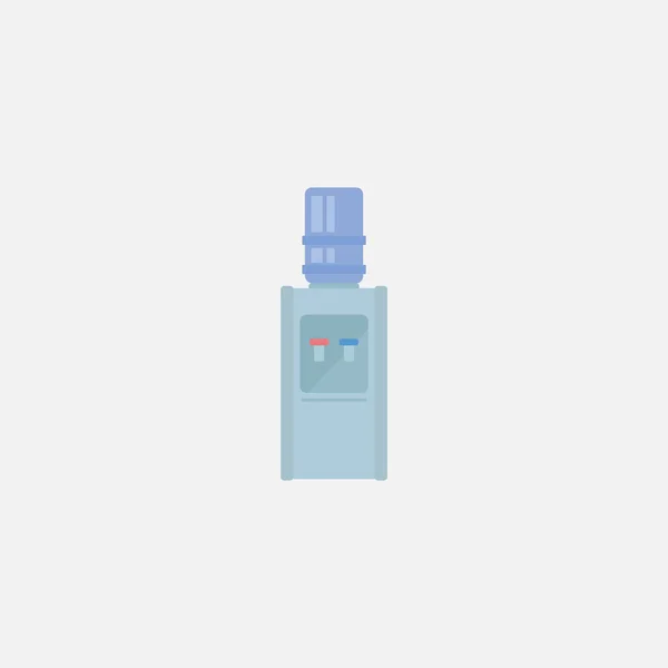 Vattendispenser Grafiskt Element Illustration Mall Design — Stock vektor