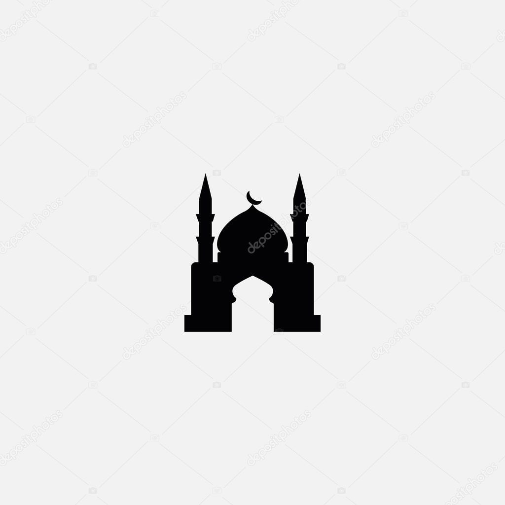 Mosque graphic element Illustration template design