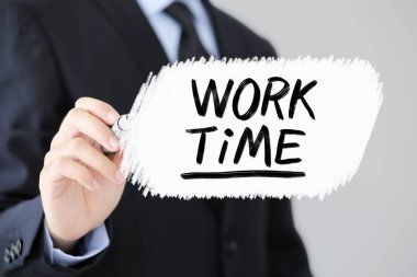 Çalışma Saati İş Konsepti