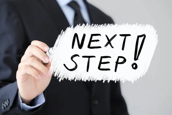 Next Step Business Concept — Stock Photo, Image