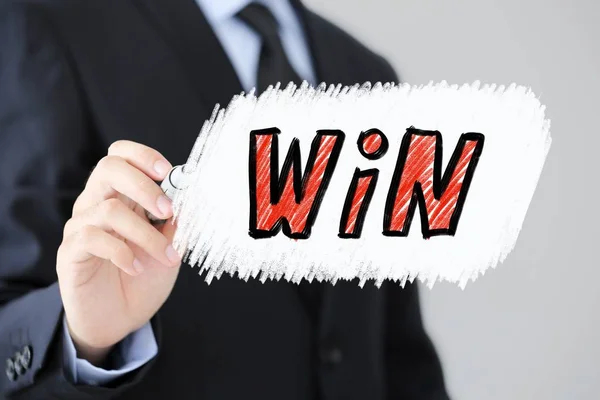 To Win Business Concept — Stock Photo, Image