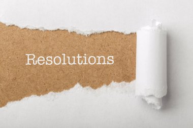 Çözünürlükler Kağıt Gözyaşı