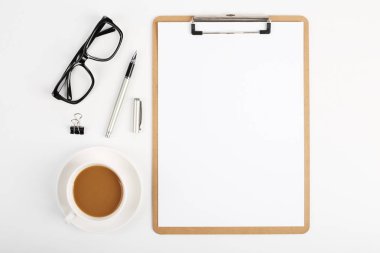 Üstten Görünüm office tablo Resepsiyon