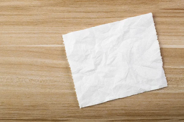 Tissue On The Wooden Table — Stock Photo, Image