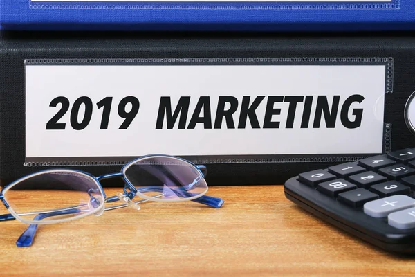 Geschäftskonzept 2019 Marketing — Stockfoto