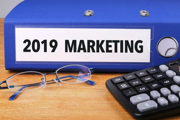 Business Concept 2019 Marketing — Stock Photo, Image