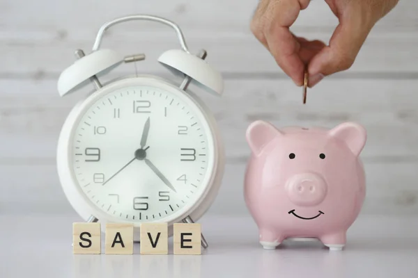 Bespaar tijd en geld — Stockfoto