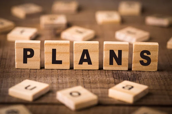 Plans koncept — Stockfoto