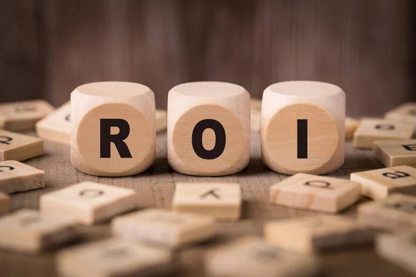 Concepto ROI — Foto de Stock