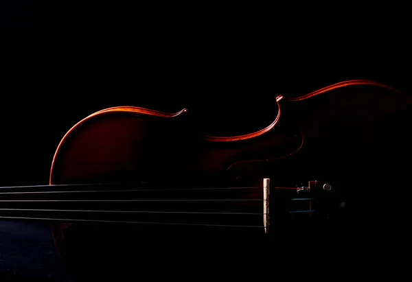 Orchestre pour violon instruments de musique — Photo