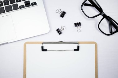 Üstten Görünüm office tablo Resepsiyon