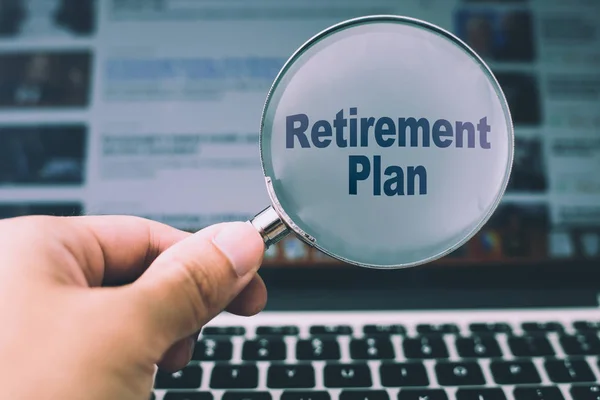 Retirement Plan Concept — Stock Photo, Image