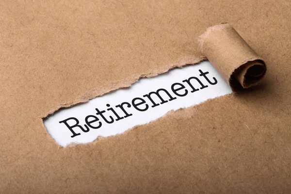 Retirement Business Concept — Stock Photo, Image