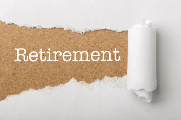 Retirement Business Concept — Stock Photo, Image