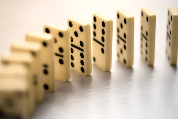 Domino effect shot