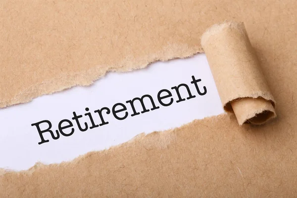 Retirement Business Concept — Stock Photo, Image