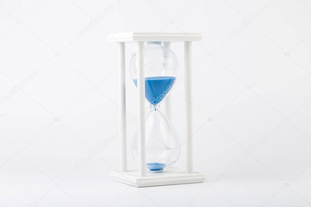 Hourglass Isolated On White