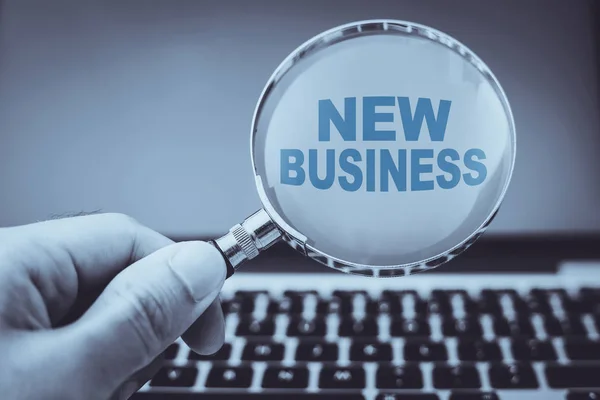 Search New Business Concept — Stock Photo, Image