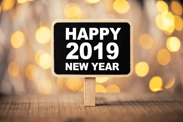 Happy 2019 New Year — Stock Photo, Image