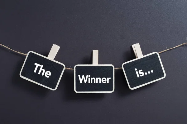 The Winner is Concept — Stock Photo, Image