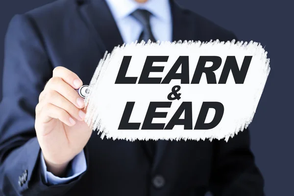 Learn And Lead Business Concept