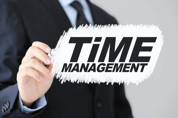 Conceito de negócio de gestão de tempo — Fotografia de Stock
