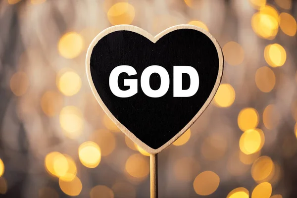 Tanrı Aşk Kavramıdır — Stok fotoğraf