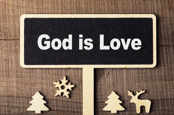 God is Love Concept — Stock Photo, Image