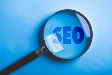 Seo Büyüteç Mavi