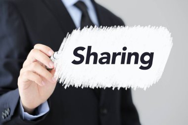 İşadamı Yazma Paylaşım Kavramı Metni