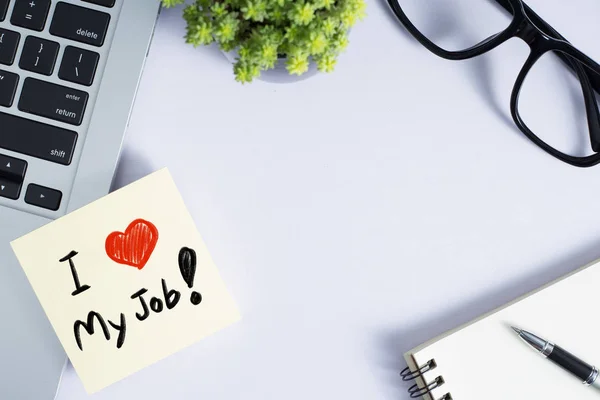 I Love My Job Concept — Stock Photo, Image