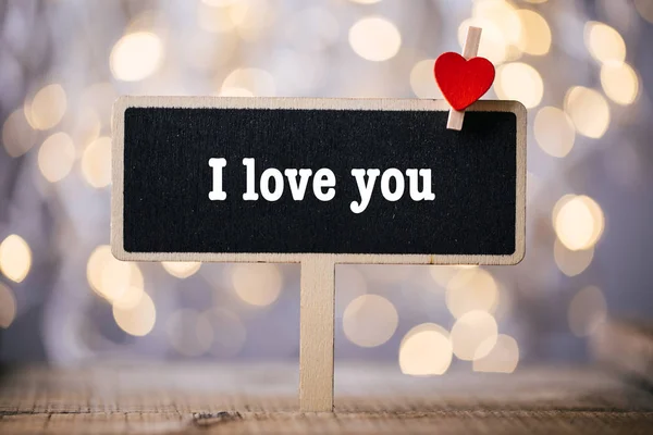 I Love You Concept — Stock Photo, Image