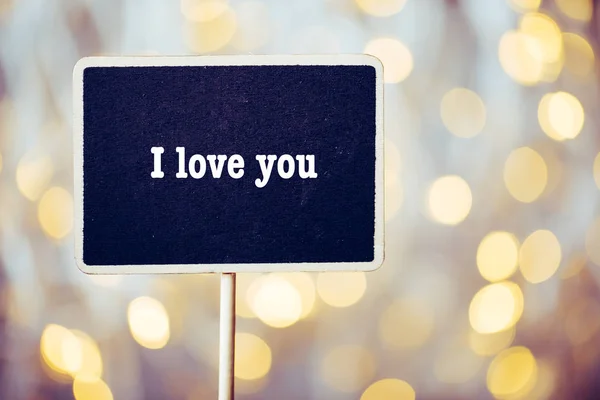 I Love You Concept — Stock Photo, Image