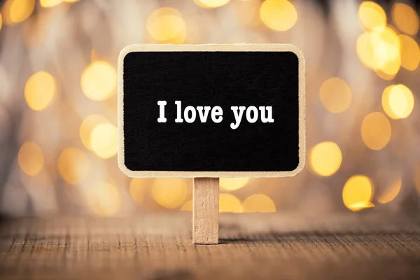 I Love You Concept — Stock Photo, Image