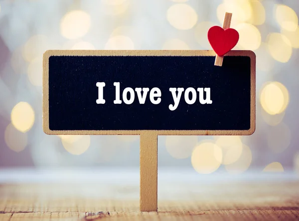 I Love You Concept — Stock Photo, Image