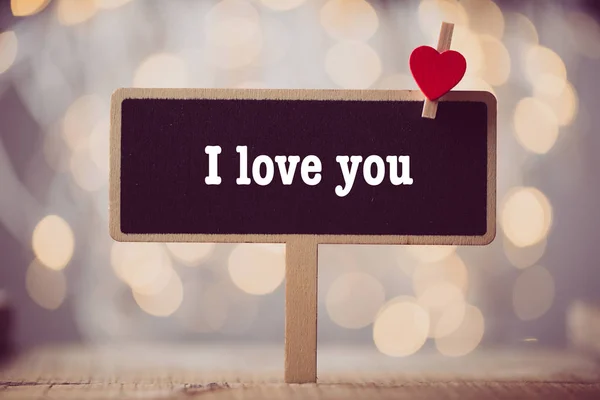 I Love You Concept — Stock Photo, Image