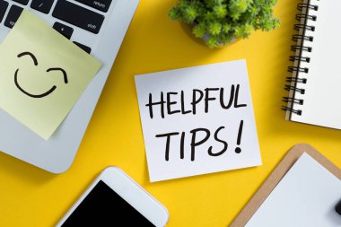 Top View Office Masaüstü'nde Yararlı İpuçları Kavramı