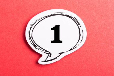 Kırmızı Bir Numaralı Konuşma Balonu