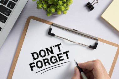 Office Masaüstünde Kavram Hatırlatıcısı'nı Unutmayın