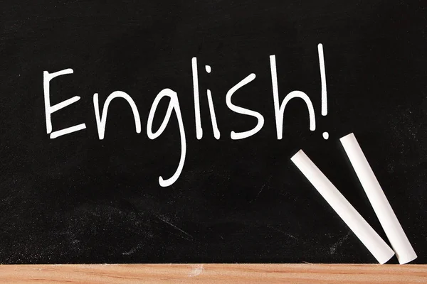 Testo Inglese Del Concetto Apprendimento Dell Inglese — Foto Stock