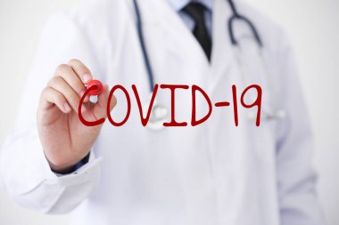 COVID19 Coronavirüs Sağlık ve Tıbbi Tedavi Konsepti vs..