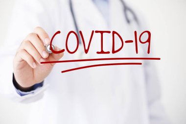 COVID19 Coronavirüs Sağlık ve Tıbbi Tedavi Konsepti vs..