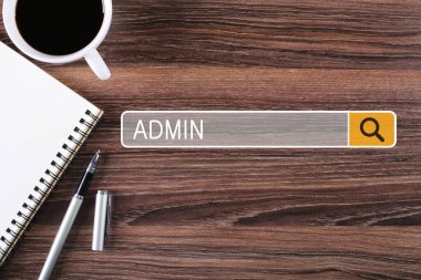 İş kullanımı için yönetici kavramı.