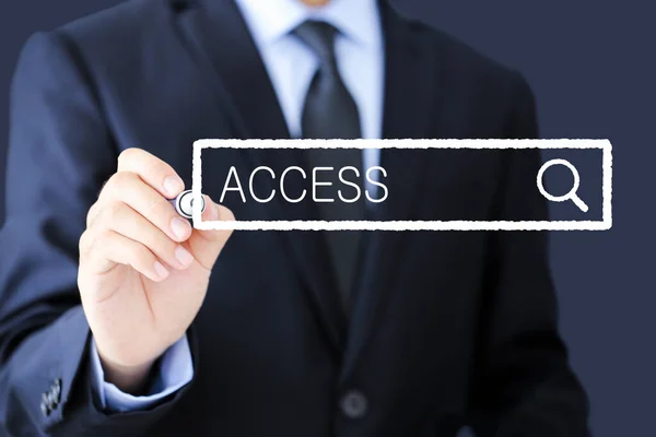 Concept Access Business Use — Stock Photo, Image