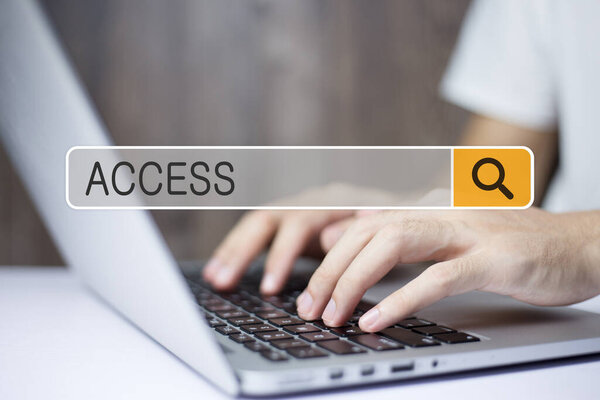 Концепция доступа для использования в бизнесе.